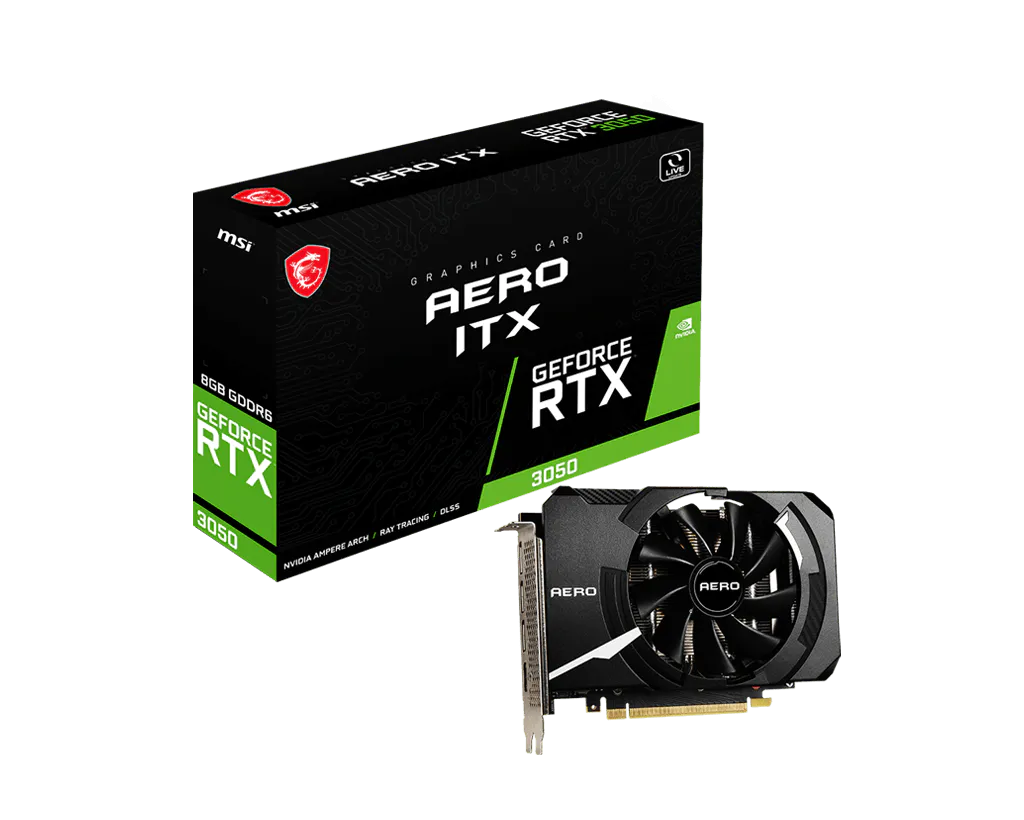 MSI GeForce RTX 3050 AERO ITX 8G